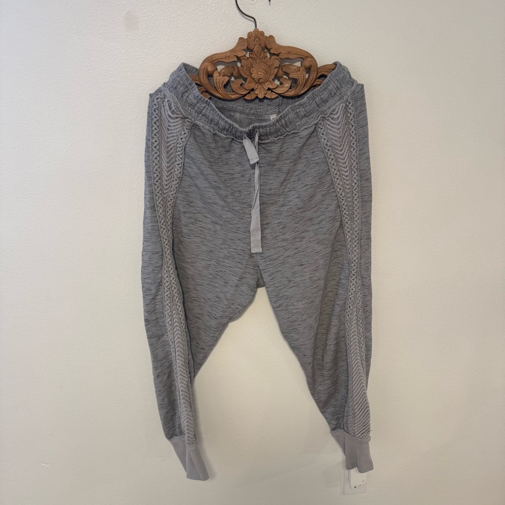 Free People Movement Gray Jogger Pants